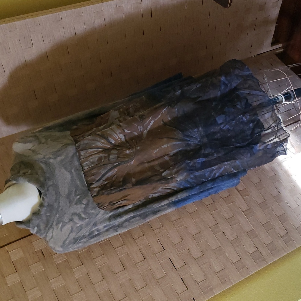 Scandal Boho Silk Wool Dress OS